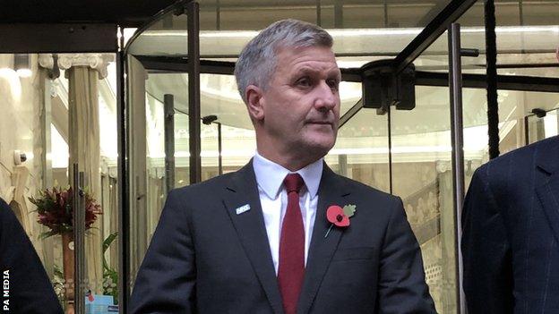 Former British Cycling and Team Sky doctor Richard Freeman outside the Medical Practitioners Tribunal Service in Manchester