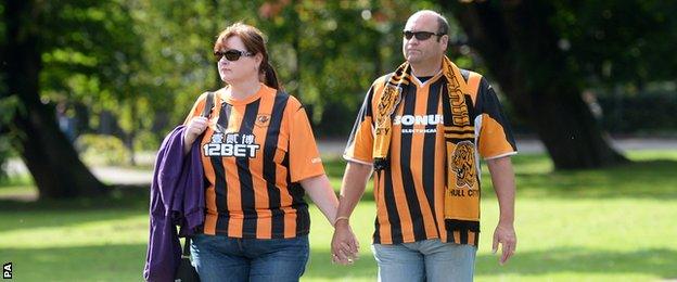 Hull City fans