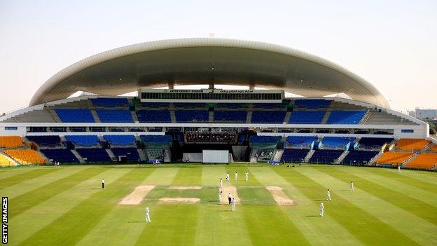 Ireland's tour of the UAE is taking place at the Sheikh Zayed Cricket Stadium in Abu Dhabi