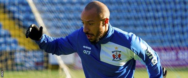 Kilmarnock defender Julien Faubert