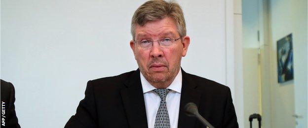 Formula 1's new racing boss Ross Brawn