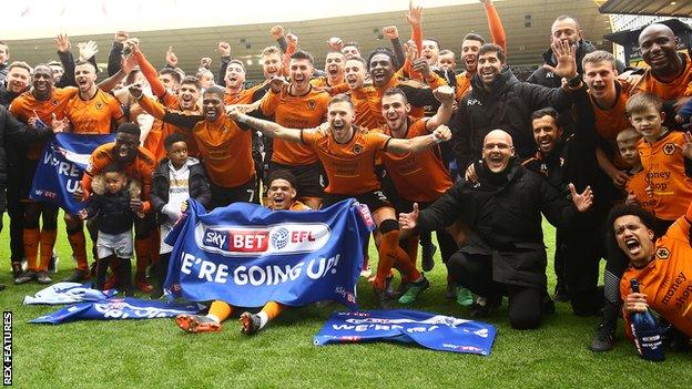 Wolves promoted