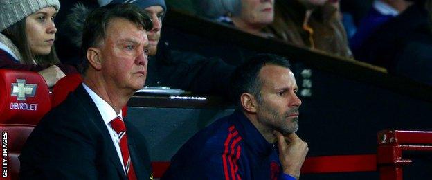 Louis van Gaal and Ryan Giggs