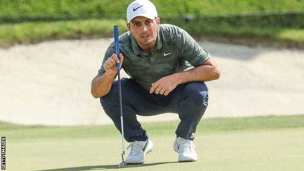 Francesco Molinari in final-round action at Bay Hill