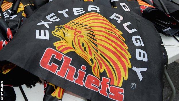 Exeter Chiefs flag