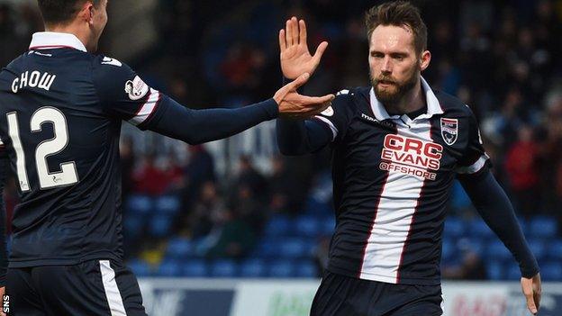 Ross County winger Jim O'Brien