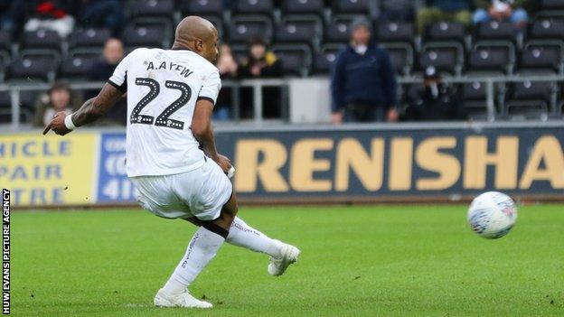 Andre Ayew got Swansea going from the penalty spot against Boro