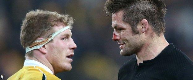 David Pocock and Richie McCaw