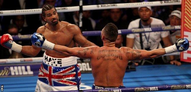 Tony Bellew and David Haye