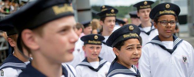 The Vienna boys' choir