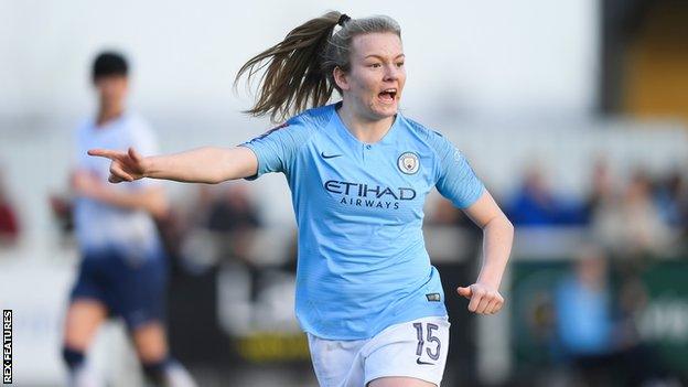 Manchester City's Lauren Hemp