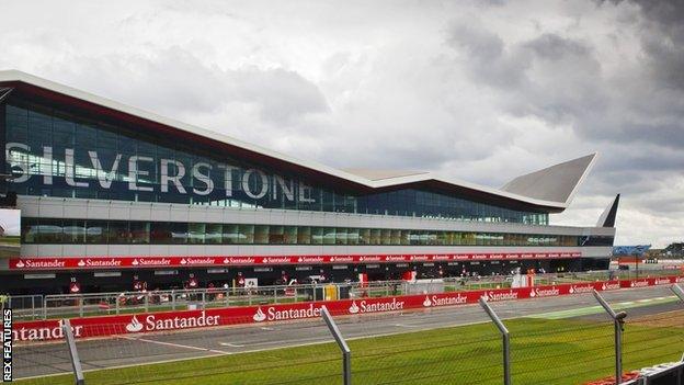 A view of the Silverstone wing complex