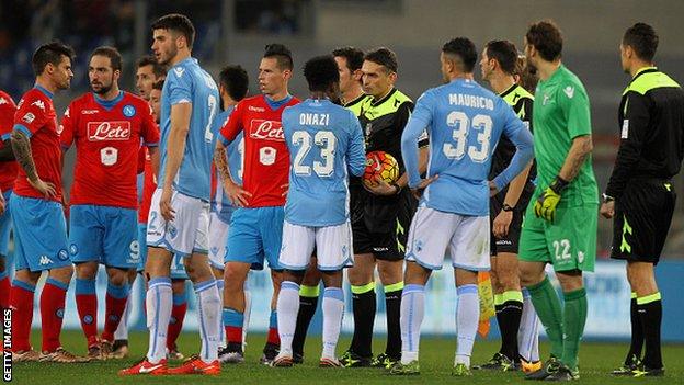 Lazio v Napoli