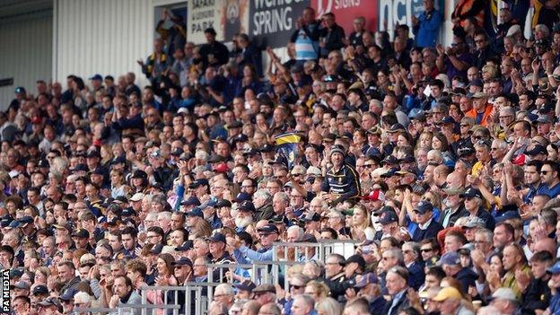 Worcester Warriors' two home games so far this season have been in front of crowds limited to 4,999