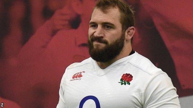 England's Joe Marler