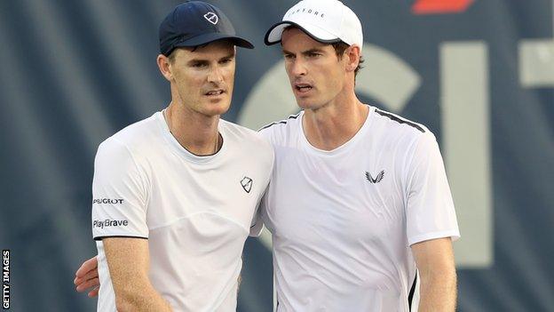 Jamie Murray and Andy Murray