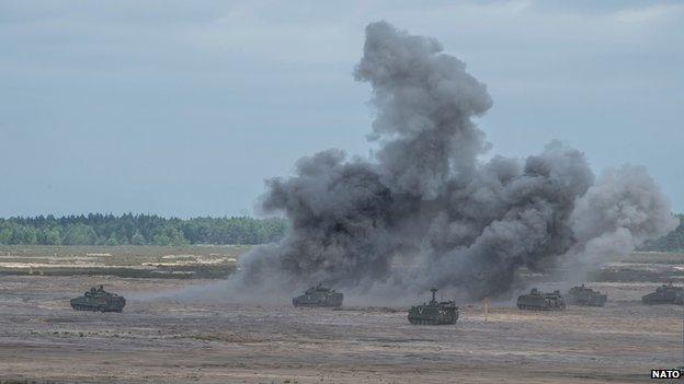 Exercise Noble Jump 2015 training session