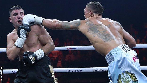 Oleksandr Usyk now progresses to the semi-finals of the new World Boxing Super Series