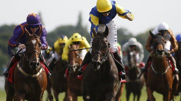 Litigant wins the Ebor Handicap