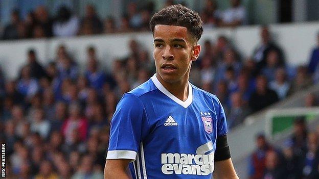 Tristan Nydam started 12 Championship matches for Ipswich Town last season