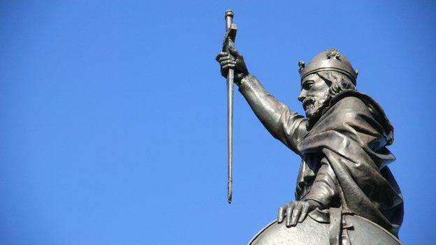 alfred the great statue