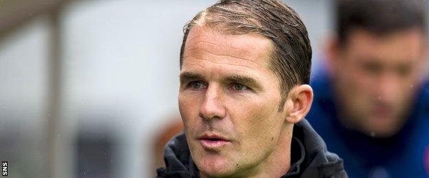 Patrick Thistle boss Alan Archibald