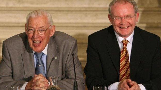 Ian Paisley and Martin McGuinness