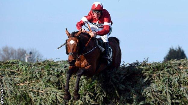 Jockey Davy Russell on Tiger Roll