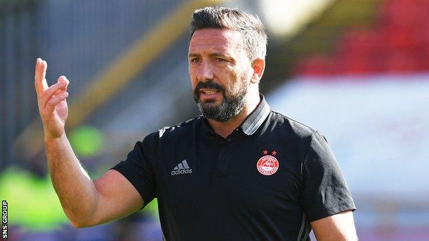 Aberdeen manager Derek McInnes