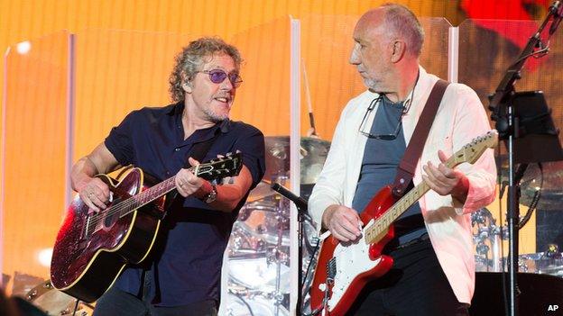 The Who at Glastonbury