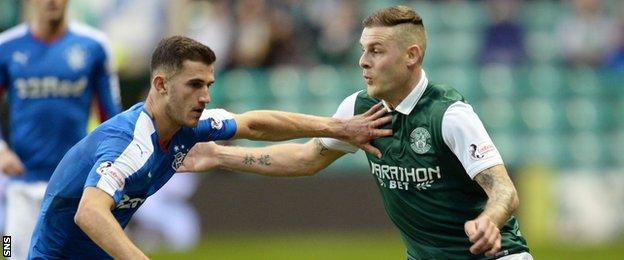 Dominic Ball (left) and Anthony Stokes