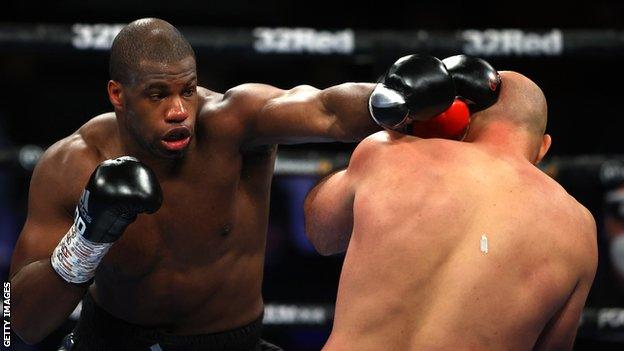 Boxer Daniel Dubois