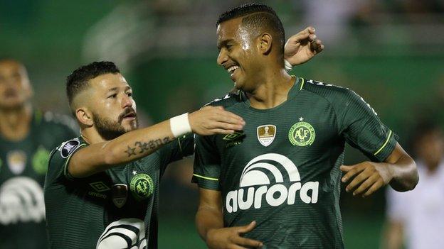 Chapecoense players