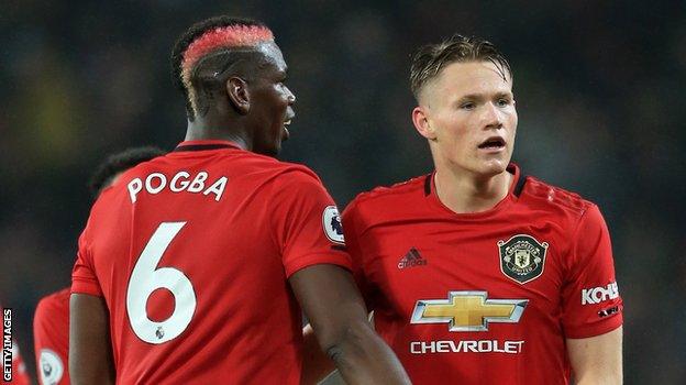 Paul Pogba, Scott McTominay