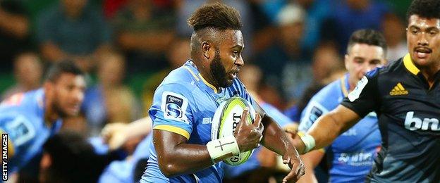 Western Force centre Solomoni Rasolea