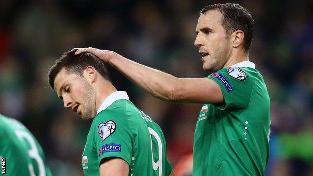 Shane Long and John O'Shea