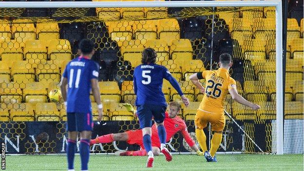 Craig Halkett scored Livingston's first from the spot