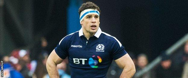 Scotland flanker John Hardie