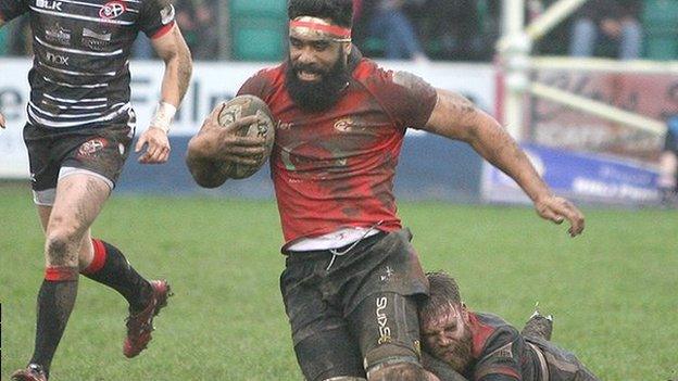 Jersey against Cornish Pirates