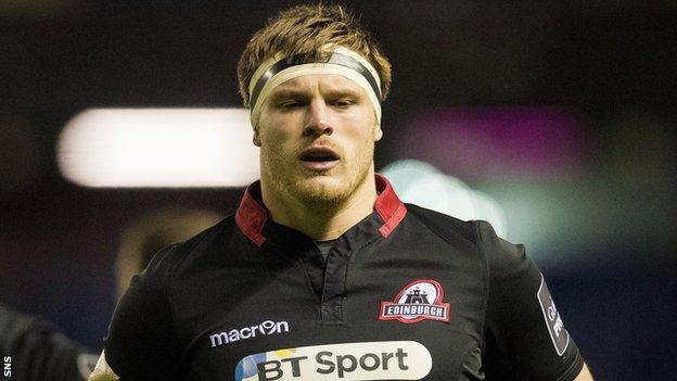 Edinburgh prop Grant Shiells