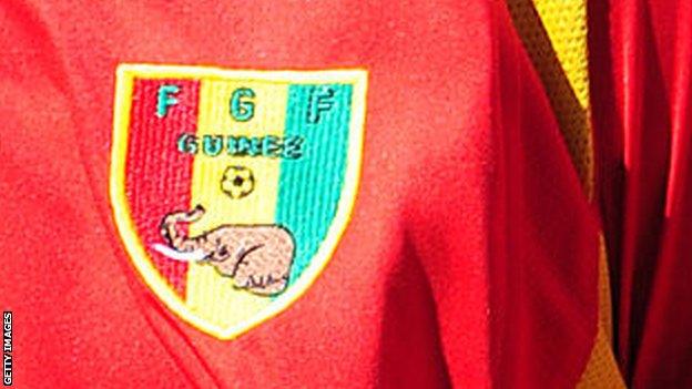 The Guinea Football Federation logo