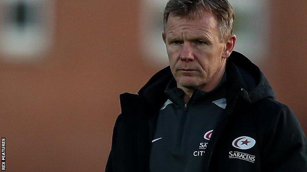 Saracens director of rugby Mark McCall