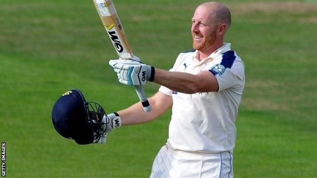 Yorkshire captain Andrew Gale