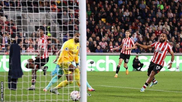 Ivan Toney scores