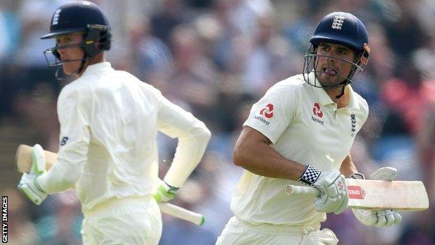 Keaton Jennings and Alastair Cook