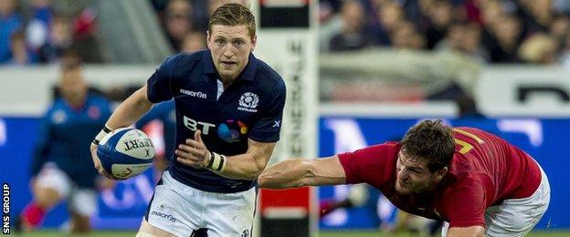 Finn Russell has flourished in the number 10 role for Scotland