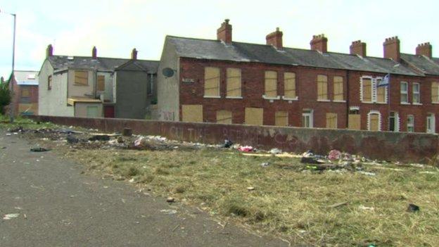 Before the bonfire, 56 nearby houses were boarded up to protect them from heat damage