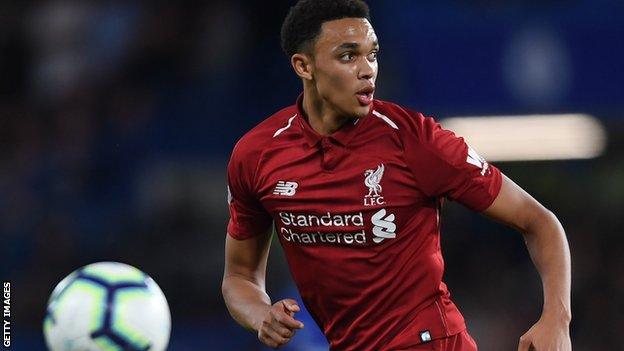 Liverpool's Trent Alexander-Arnold