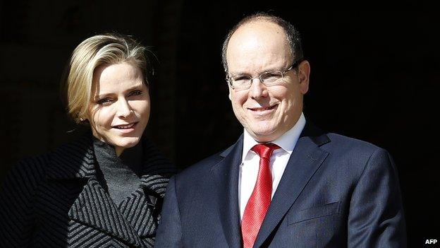 Prince Albert II and Princess Charlene