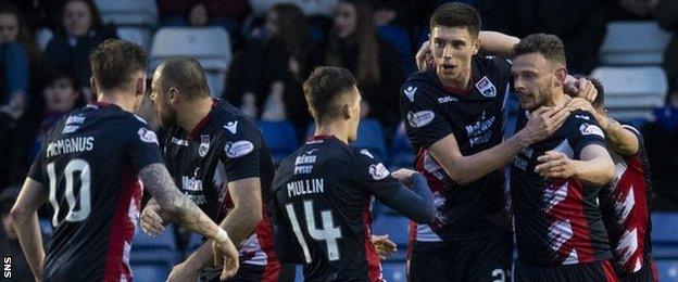 Ross County celebrate